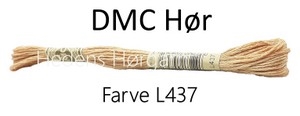 DMC hør farve 437 gylden